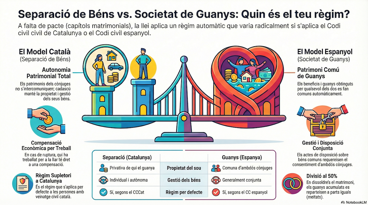 Separació de Béns i Guanys